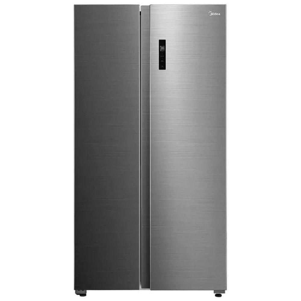 Geladeira/refrigerador 511 Litros 2 Portas Inox Side By Side - Midea - 220v - Md-rs710fgd462