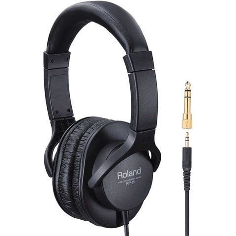 Fone de Ouvido Headphone Preto Roland Rh5