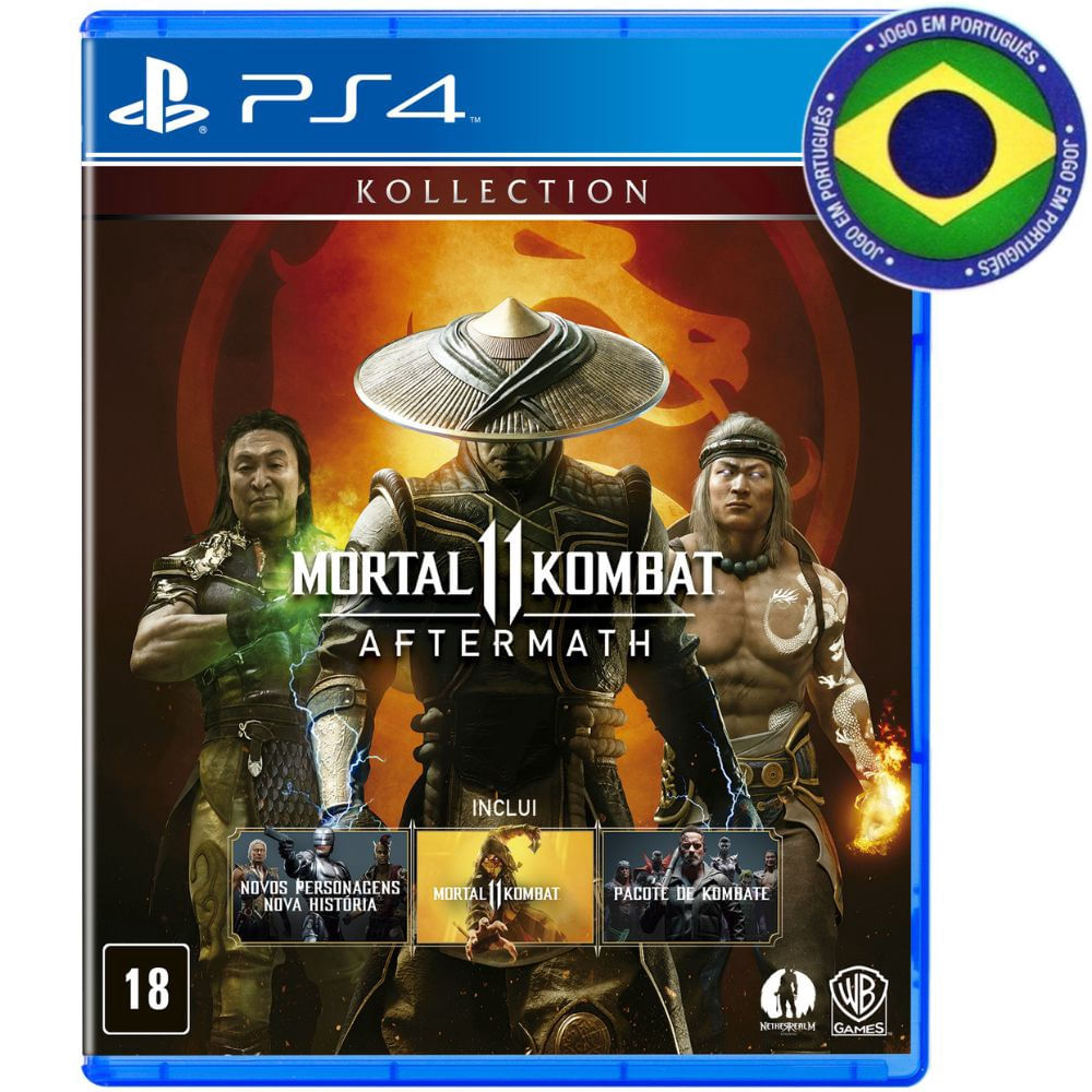 Imagem do produto Mortal Kombat 11: Aftermath Kollection PS4 - Físico em Americanas